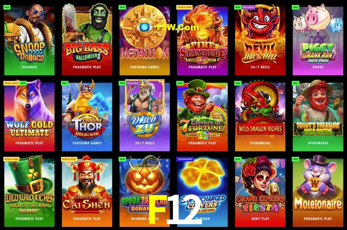 Slot Games F12